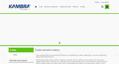 Desktop Screenshot of ceske-zahradni-traktory.cz